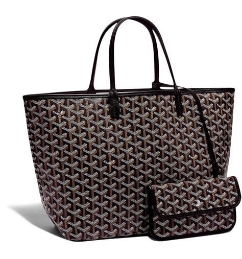 goyard saint louis black tan|Ultimate Guide to Goyard Tote Bag Styles: Saint Louis and more.